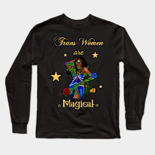 Trans Women are Magical-Motor City Witches Long Sleeve T-Shirt